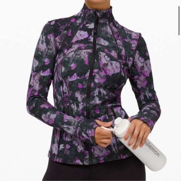 Lululemon Define Jacket Luxtreme in Floral Shift Multi Purple 6 - Picture 1 of 7